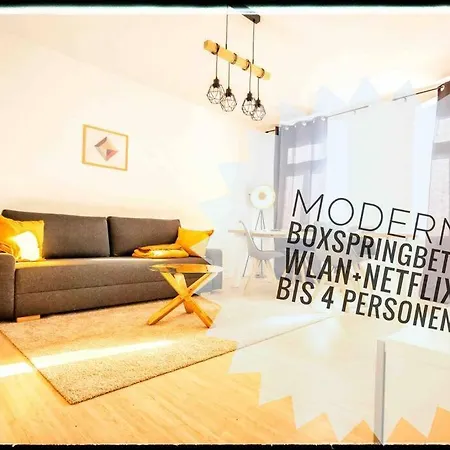 Super Lage Modern Boxspringbett *Netflix* Wlan* Apartment Chemnitz Exterior photo